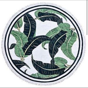 Round Multi color beach towel extra soft